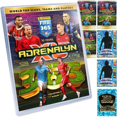 ADRENALYN XL FIFA 365 PANINI MEGAZESTAW STARTOWY KARTY PIŁKARSKIE 2025