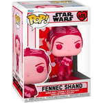 Figurka Funko POP Fennec Shand - Star Wars Valentine Bobble-Head - limitowana edycja świąteczna Mandalorian