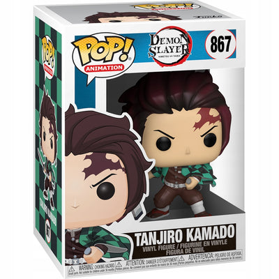 Figurka Funko POP ANIMATION DEMON SLAYER   TANJIRO KAMADO 867 - kolekcjonerska premium dla fanow kolekcjonerow