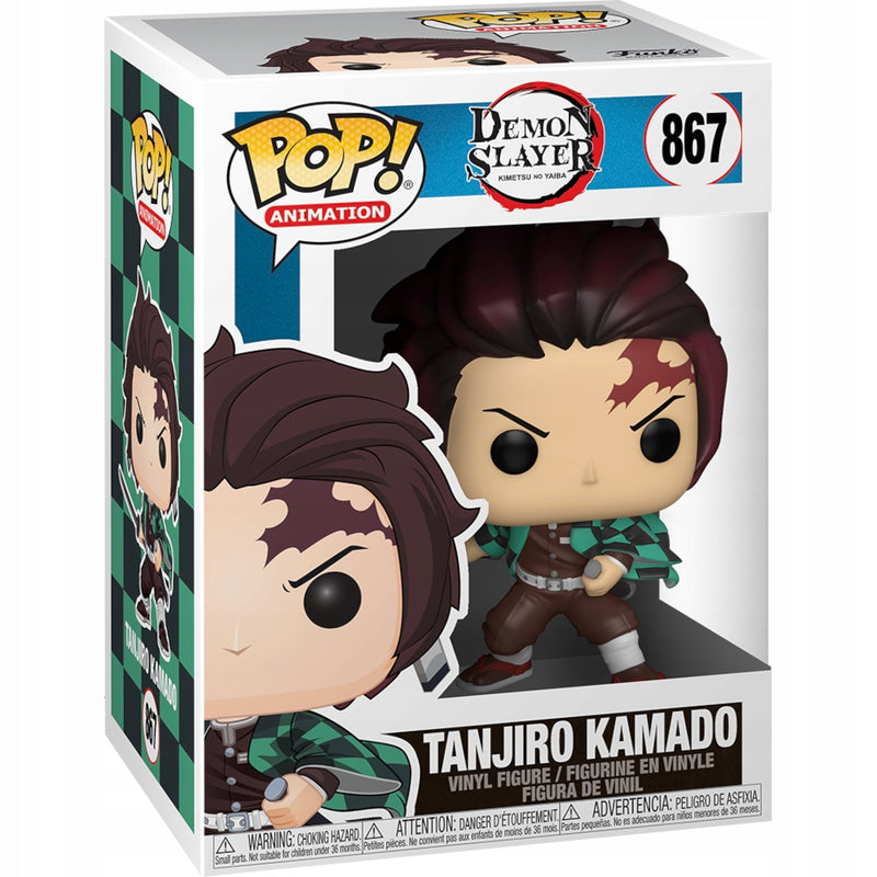 Figurka Funko POP ANIMATION DEMON SLAYER   TANJIRO KAMADO 867 - kolekcjonerska premium dla fanow kolekcjonerow