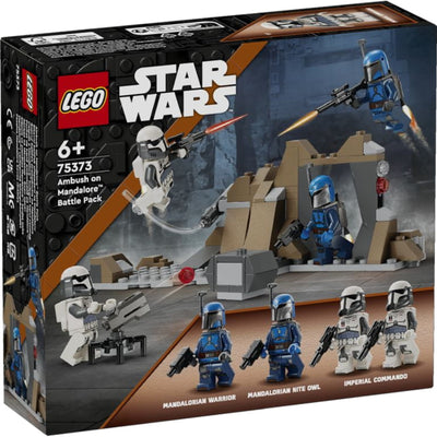 Zabawka LEGO STAR WARS ZESTAW KLOCKÓW ZASADZKA NA MANDALOR - kolekcjonerska LEGO premium dla dzieci