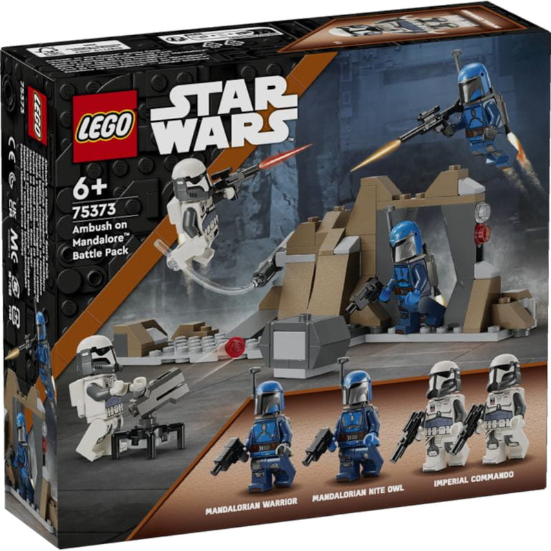 Zabawka LEGO STAR WARS ZESTAW KLOCKÓW ZASADZKA NA MANDALOR - kolekcjonerska LEGO premium dla dzieci