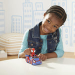 SPIDEY I SUPER KUMPLE MARVEL POJAZD WEB- - widok 2 opakowania Hasbro szczegoly kolekcja