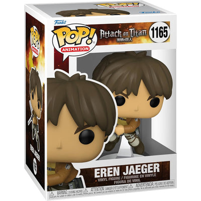 Figurka Funko POP Eren Jaeger - Attack on Titan anime - kolekcjonerski główny bohater AoT Founding Titan