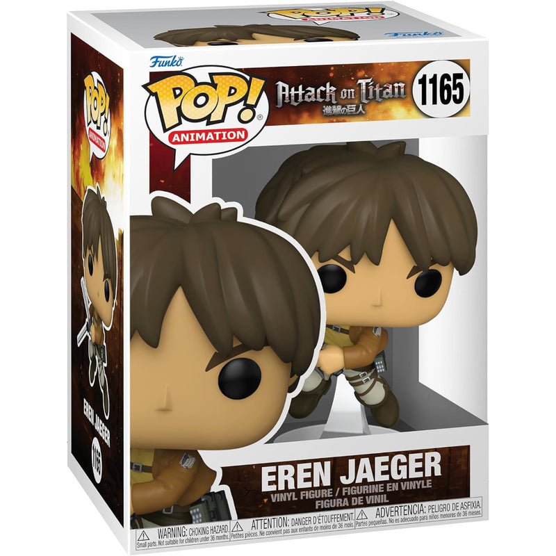 Figurka Funko POP Eren Jaeger - Attack on Titan anime - kolekcjonerski główny bohater AoT Founding Titan