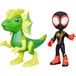 SPIDEY I SUPER KUMPLE MARVEL DINO-WEBS M - widok 3 opakowania Hasbro szczegoly kolekcja