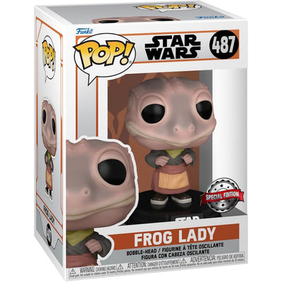 Figurka Funko POP STAR WARS GWIEZDNE WOJNY BOBBLE-HEAD  FROG LADY 48 - kolekcjonerska premium SEO optimized dl