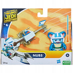 STAR WARS PRZYGODY MŁODYCH JEDI NUBS + Ś - widok 2 opakowania szczegoly zabawka kolekcja
