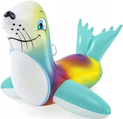 Zabawka FOKA DMUCHANA DO PŁYWANIA BESTWAY 157 x 114 cm - kolekcjonerska premium zabawki Aseo dla dzieci