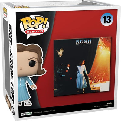 Funko POP Albums Rush Exit Stage Left 13 - widok z tyłu - klasyczna okładka koncert live