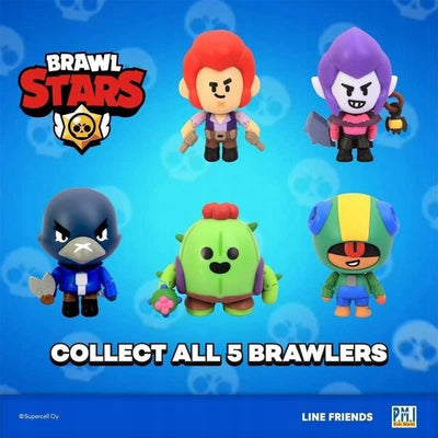 BRAWL STARS PMI RUCHOMA KOLEKCJONERSKA   - widok 2 opakowania szczegoly zabawka kolekcja