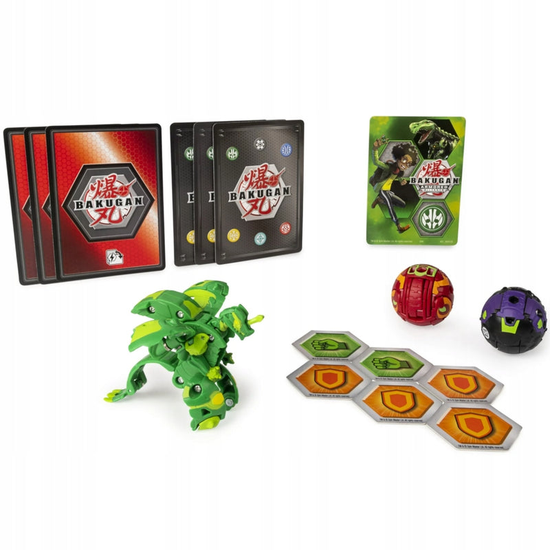 BAKUGAN ARMORED ALLIANCE DRAGONOID TROX  - widok 2 opakowania szczegoly zabawka kolekcja