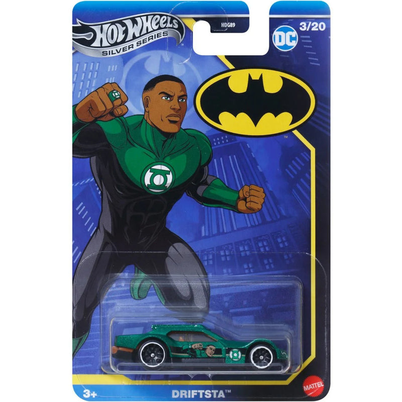 Zabawka HOT WHEELS AUTO KOLEKCJONERSKIE DC BATMAN GREEN LA - kolekcjonerska Mattel premium dla dzieci