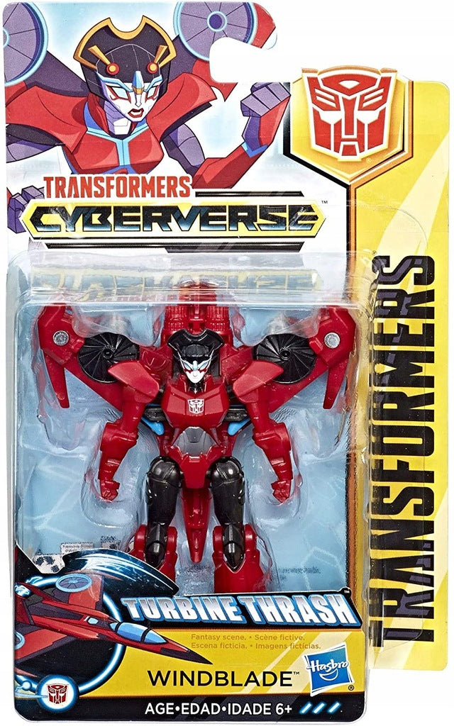 Zabawka TRANSFORMERS CYBERVERSE  WINDBLADE 10cm - kolekcjonerska premium zabawki Aseo dla dzieci