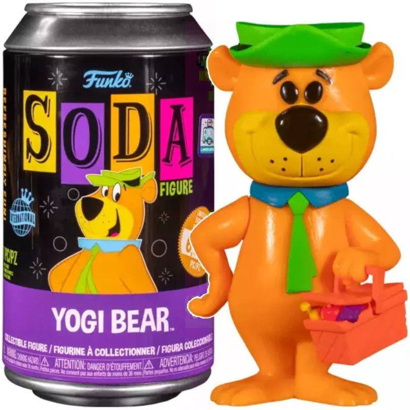 Figurka Funko Vinyl Soda Yogi Bear - Hanna Barbera - limitowana w puszce brown niedzwiedz Jellystone