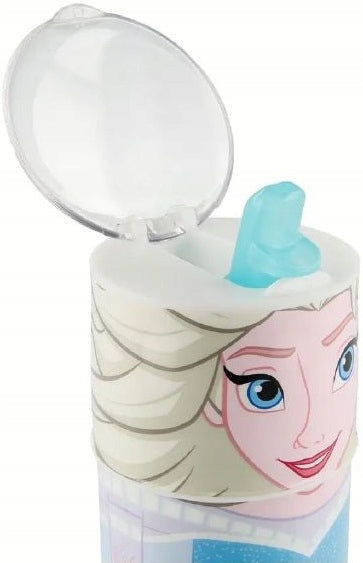 BIDON KUBEK ZAMYKANY NIEKAPEK KRAINA LOD - widok 2 opakowania szczegoly zabawka kolekcja