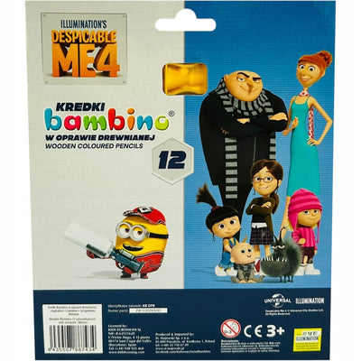 KREDKI BAMBINO JUMBO GRUBE W DREWNIANEJ  - widok 2 St. Majewski opakowanie szczegoly