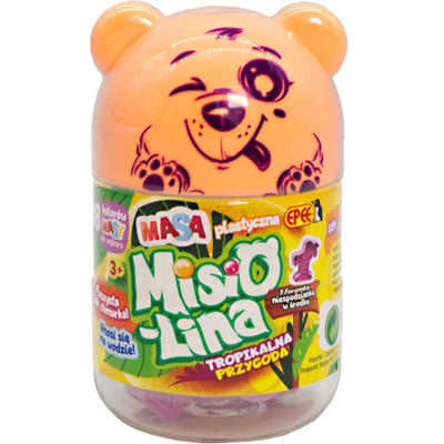 Zabawka MISIOLINA TROPIKALNA PRZYGODA FOREMKA + MASA PLAST - kolekcjonerska Epee premium dla dzieci