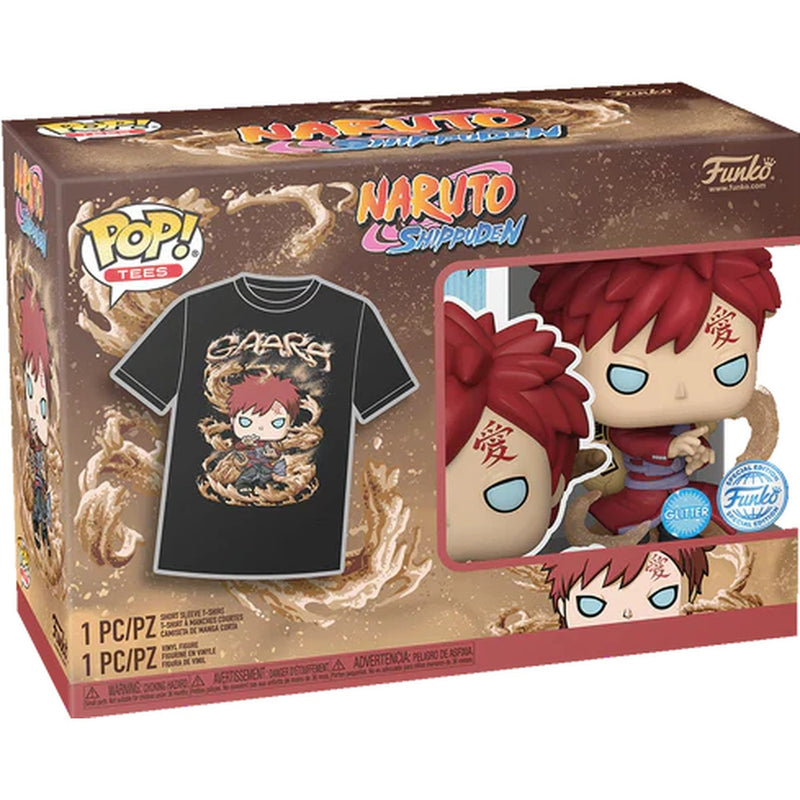 Figurka Funko POP TEES NARUTO SHIPPUDEN +  GAARA (SPECIAL EDITI - kolekcjonerska premium dla fanow kolekcjoner