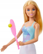 BARBIE YOU CAN BE ANYTHING TENISISTKA SP - widok 4 opakowania szczegoly zabawka kolekcja