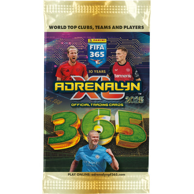 ADRENALYN XL FIFA 365 PANINI KARTY PIŁKARSKIE SASZETKA Z KARTAMI 2025
