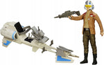 STAR WARS ZESTAW SPEEDER BIKE + POE DAME - widok 3 opakowania szczegoly zabawka kolekcja