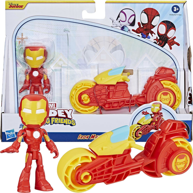 Zabawka SPIDEY I SUPER KUMPLE MARVEL HASBRO MOTOCYKL + RUC - kolekcjonerska Hasbro premium dla dzieci fanow