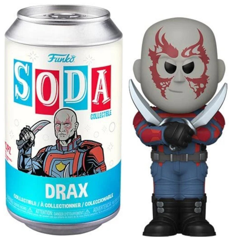 Figurka Funko Vinyl Soda Drax - Strażnicy Galaktyki limitowana w puszce - Marvel kolekcjonerska