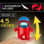 AMONG US DUŻA ORYGINALNA  Z AKCESORIAMI  - widok 5 PMI opakowanie szczegoly collectible