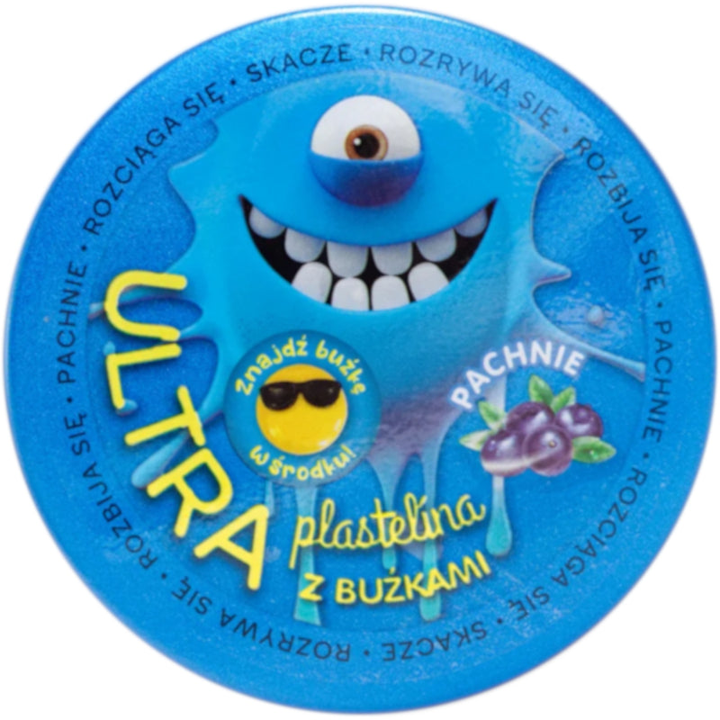Zabawka ULTRA PLASTELINA Z BUŹKAMI EPEE NIEBIESKA PACHNĄCA - kolekcjonerska Epee premium dla dzieci