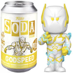 Figurka Funko Vinyl Soda Godspeed - DC Comics Flash villain - limitowana w puszce speedster złoty