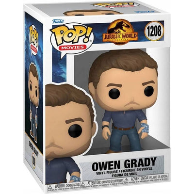 FUNKO POP! MOVIES JURASSIC WORLD DOMINION VINYL FIGURE OWEN GRADY 1208