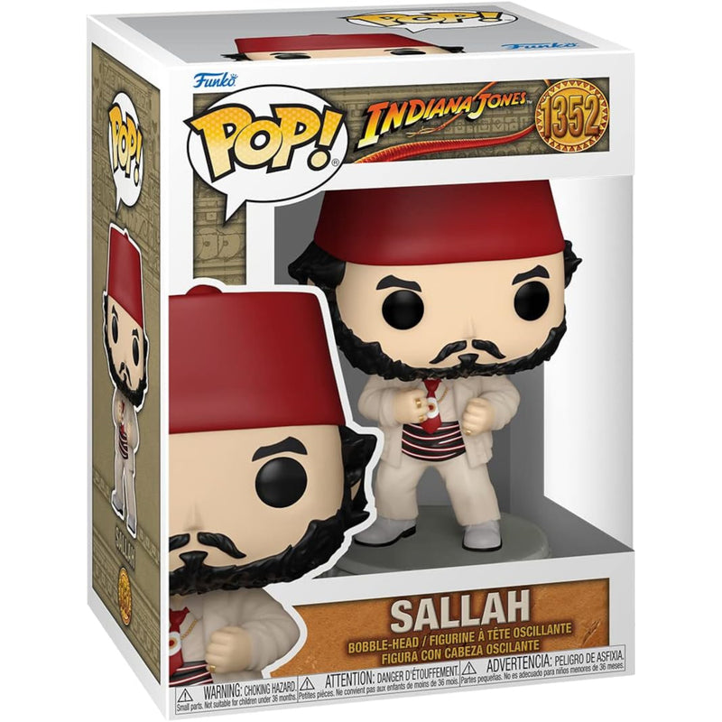 Figurka Funko POP INDIANA JONES BOBBLE-HEAD ORYGINALNA  SALLAH  - kolekcjonerska premium dla fanow kolekcjoner