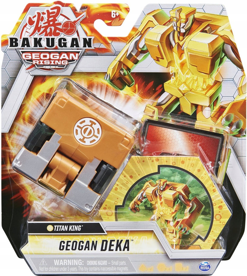 Zabawka BAKUGAN JUMBO DEKA GEOGAN AURELUS TITAN KING - kolekcjonerska premium zabawki Aseo dla dzieci