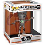 Figurka Funko POP STAR WARS BOBBLE-HEAD ORYGINALNA  IG-12 WITH GROGU - kolekcjonerska premium SEO optimized fi