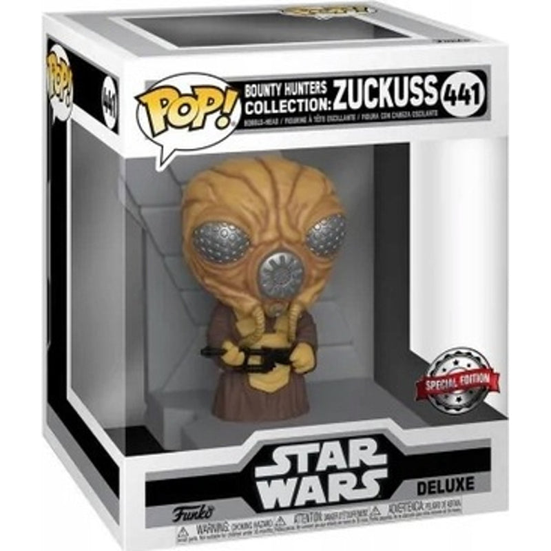 Figurka Funko POP STAR WARS BOUNTY HUNTERS COLLECTION: ZUCKUSS  - kolekcjonerska premium dla fanow kolekcjoner
