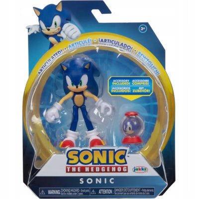 Zabawka SONIC THE HEDGEHOG JAKKS ORYGINALNA RUCHOMA  SONIC - kolekcjonerska JAKKS Pacific premium dla dzieci