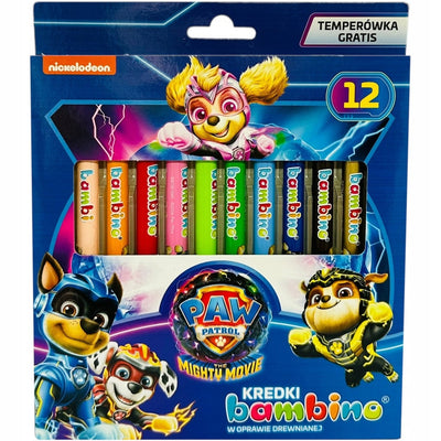 Zabawka KREDKI BAMBINO JUMBO W DREWNIANEJ OPRAWIE Z NADRUK - kolekcjonerska St. Majewski premium dla dzieci