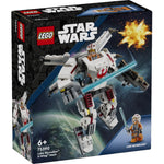 Zabawka LEGO STAR WARS ZESTAW KLOCKÓW MECH X-WING LUKE’A S - kolekcjonerska LEGO premium dla dzieci