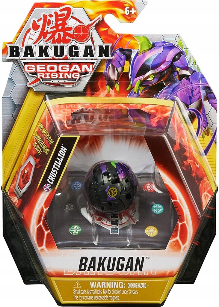 Zabawka BAKUGAN GEOGAN RISING CORE DARKUS CRUSTILLION - kolekcjonerska premium zabawki Aseo dla dzieci