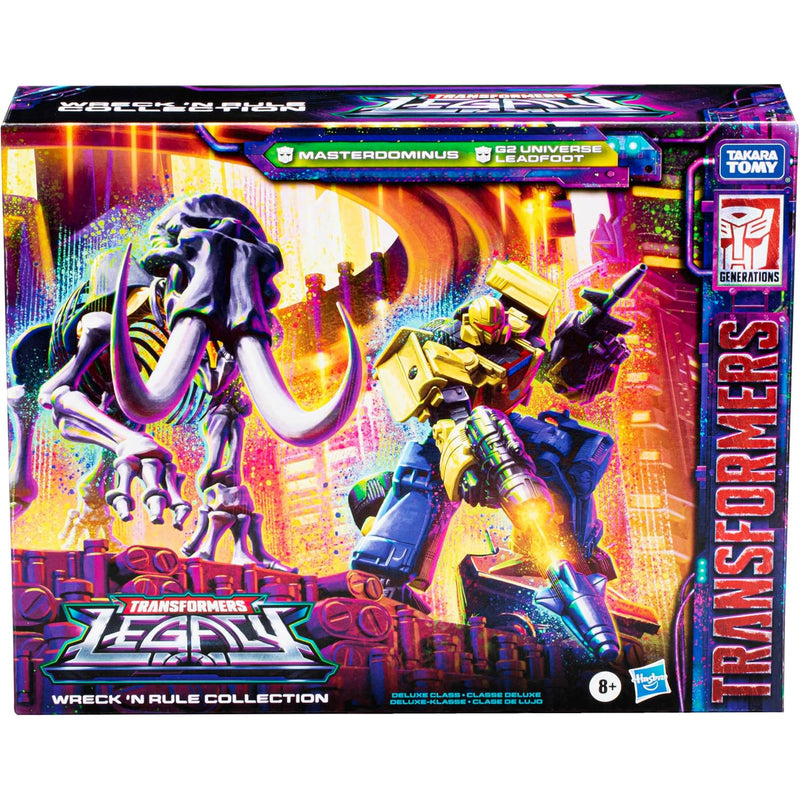Zabawka TRANSFORMERS LEGACY WRECK 'N RULE MASTERDOMINUS +  - kolekcjonerska Hasbro premium dla dzieci fanow