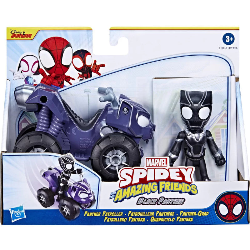 Zabawka SPIDEY I SUPER KUMPLE POJAZD PANTHER PATROLLER +   - kolekcjonerska Hasbro premium dla dzieci fanow