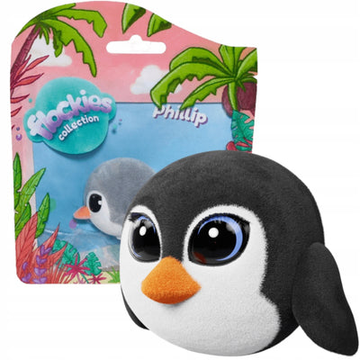 Zabawka FLOCKIES WYSPA TROPIKALNA  KOLEKCJONERSKA PINGWIN  - kolekcjonerska premium zabawki Aseo dla dzieci