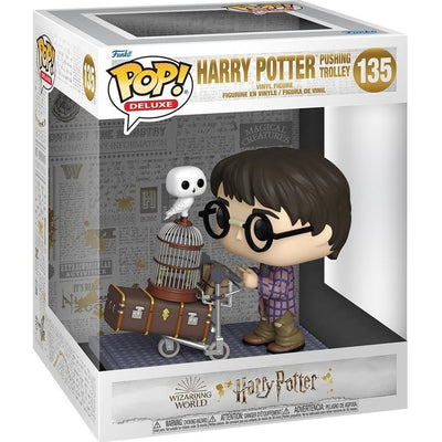 FUNKO POP! HARRY POTTER WIZARDING WORLD HARRY POTTER PUSHING TROLLEY 135