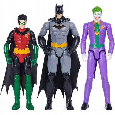 DC BATMAN MEGA ZESTAW DUŻE RUCHOME FIGUR - widok 2 opakowania szczegoly zabawka kolekcja