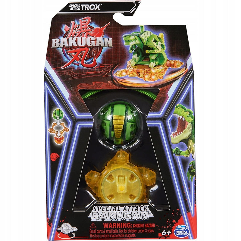 Zabawka BAKUGAN 3.0 SPECIAL ATTACK SPIN MASTER  GREEN ZIEL - kolekcjonerska premium zabawki Aseo dla dzieci