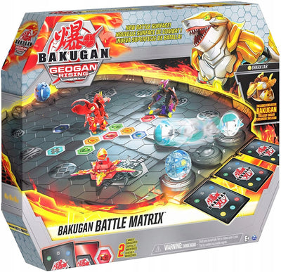 Zabawka BAKUGAN GEOGAN ARMORED ARENA MATRIX BITEW SHARKTAR - kolekcjonerska premium zabawki Aseo dla dzieci