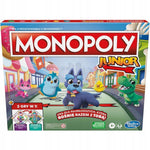 Zabawka MONOPOLY JUNIOR 2w1 GRA PLANSZOWA DLA DZIECI I ROD - kolekcjonerska Hasbro premium dla dzieci fanow