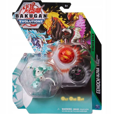 Zabawka BAKUGAN EVOLUTIONS ZESTAW STARTOWY 3-PAK ULTRA EEN - kolekcjonerska premium zabawki Aseo dla dzieci