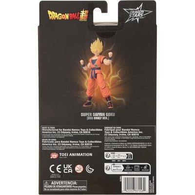 DRAGON BALL DRAGON STARS  SUPER SAIYAN G - widok 2 Bandai opakowanie szczegoly collectible